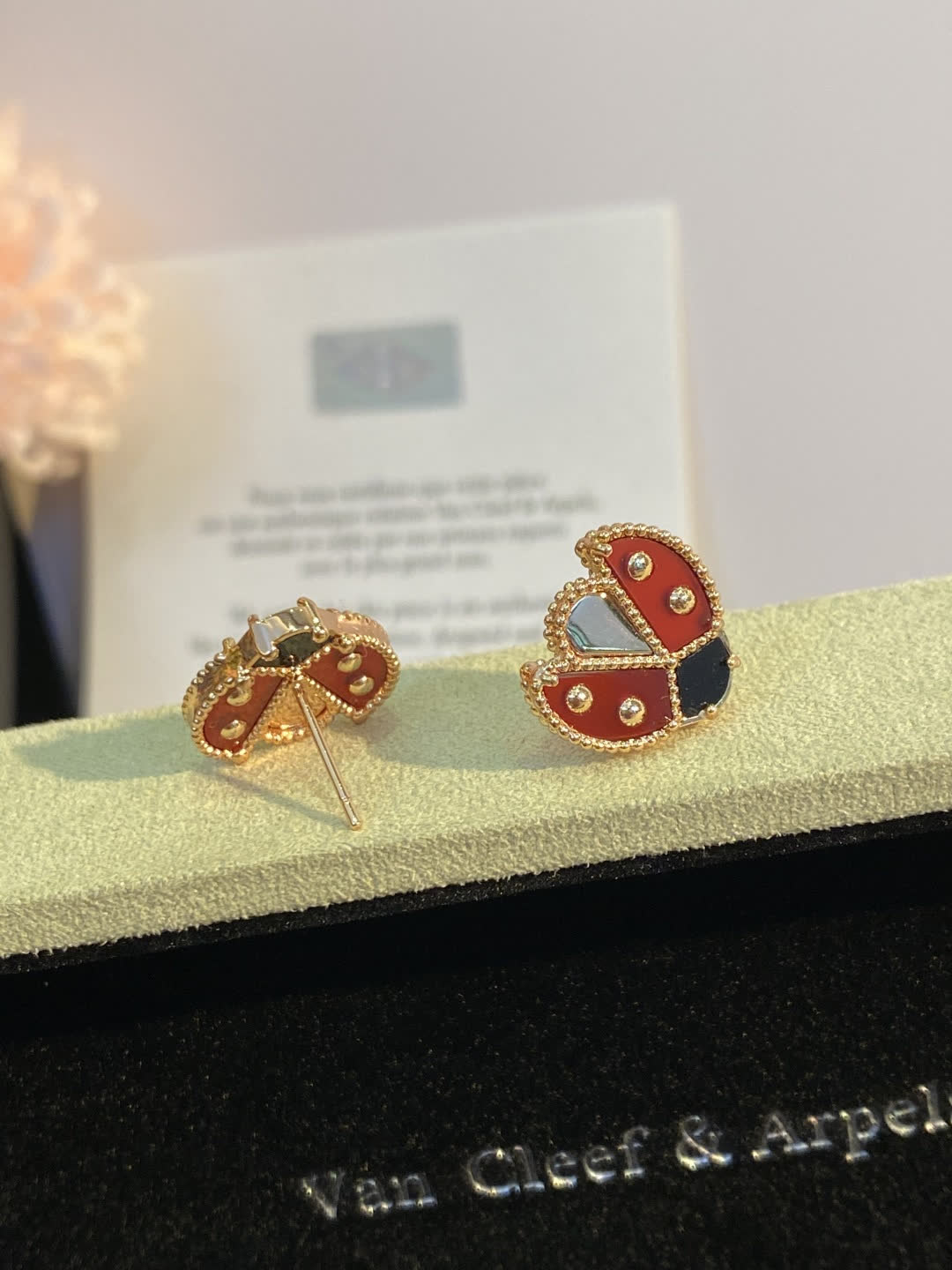 Van Cleef & Arpels Ladybug Earrings